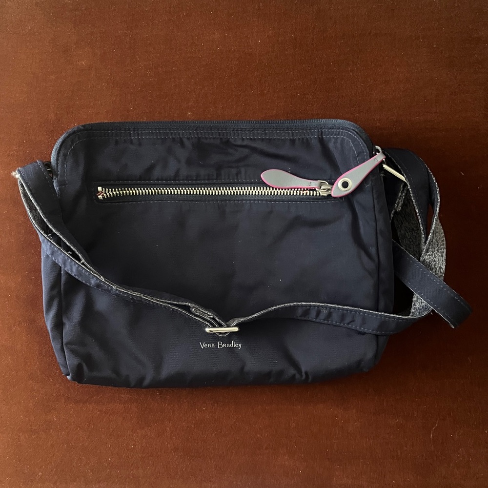 Vera Bradley Navy Midtown Small Crossbody Bag